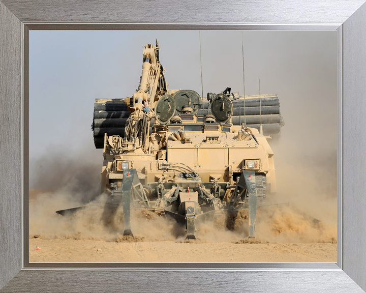 British Army Royal Engineers Trojan Head-On Op Hamkari 2010