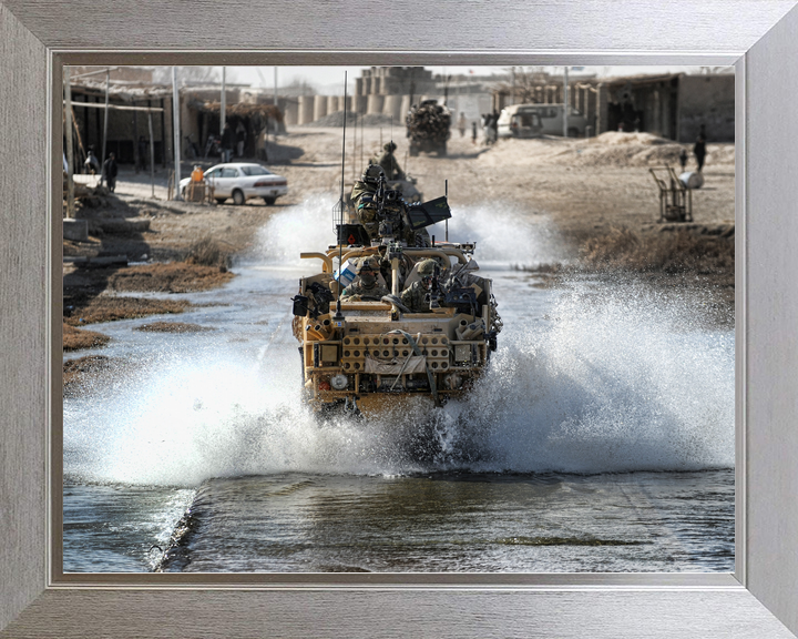 British Army 3 PARA Jackal Ford Chah-e Anjir 2011