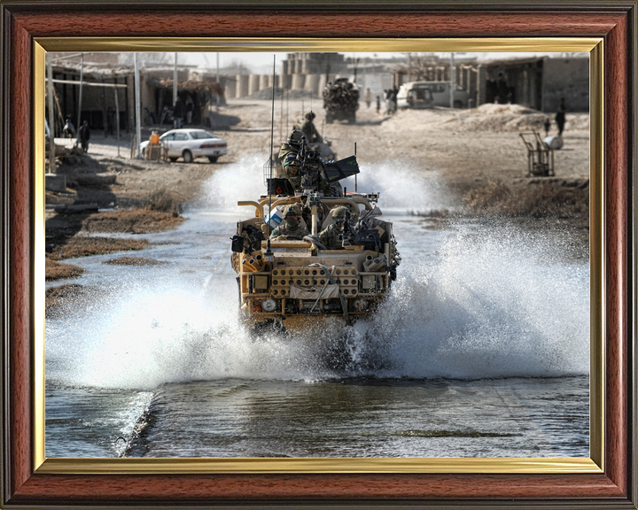 British Army 3 PARA Jackal Ford Chah-e Anjir 2011