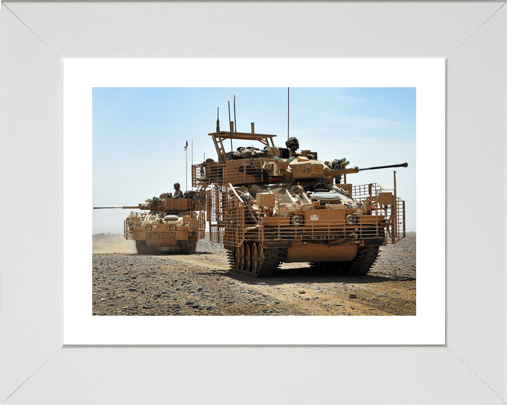 British Army 9th/12th Lancers Scimitar Mk2 Helmand 2011