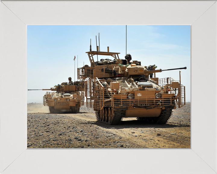 British Army 9th/12th Lancers Scimitar Mk2 Helmand 2011
