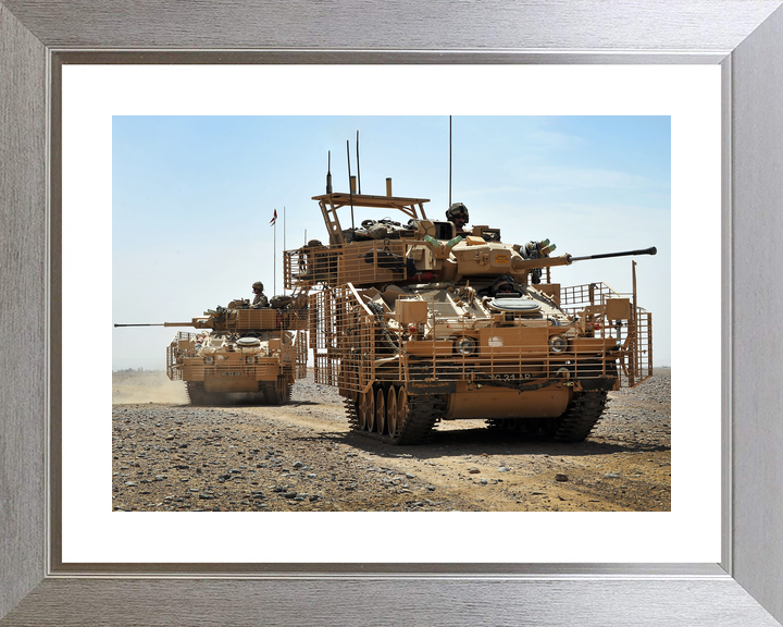 British Army 9th/12th Lancers Scimitar Mk2 Helmand 2011