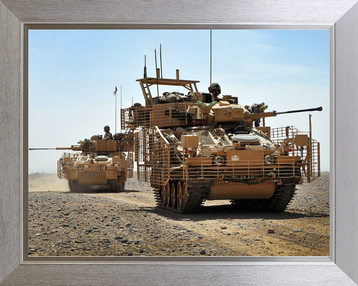 British Army 9th/12th Lancers Scimitar Mk2 Helmand 2011
