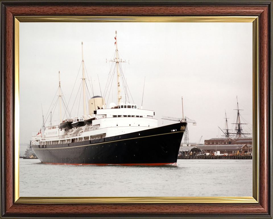 HMY Britannia Royal Yacht February 1997 Photo Print - Posters, Prints, & Visual Artwork - by Hampshire Prints (image 9 of 9)