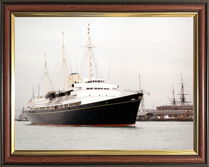 HMY Britannia Royal Yacht February 1997 Photo Print - Posters, Prints, & Visual Artwork - by Hampshire Prints (image 9 of 9)