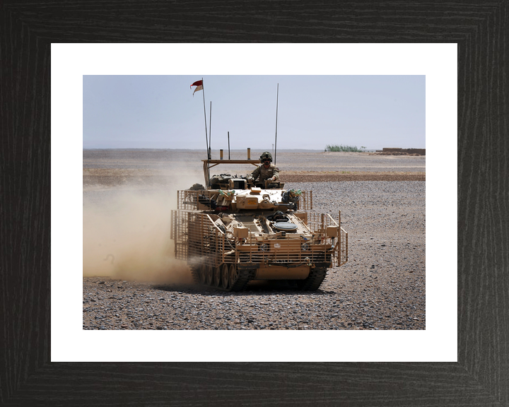 British Army 9th/12th Lancers Scimitar Mk2 Dust Helmand 2011