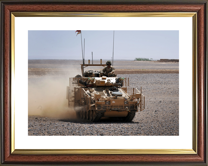 British Army 9th/12th Lancers Scimitar Mk2 Dust Helmand 2011