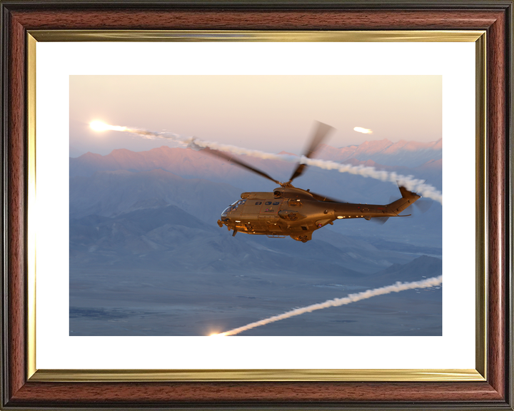 RAF 33 Squadron Puma HC2 Flares Afghanistan December 2015