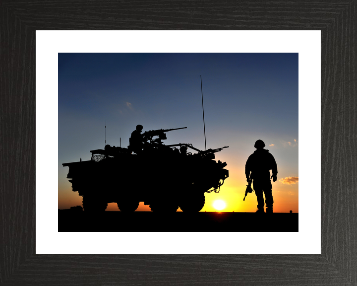 British Army Household Cavalry Jackal Silhouette 2011