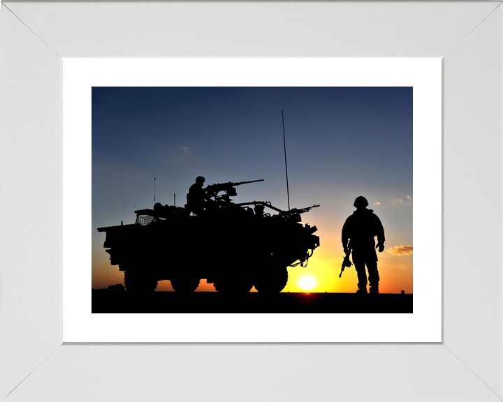 British Army Household Cavalry Jackal Silhouette 2011