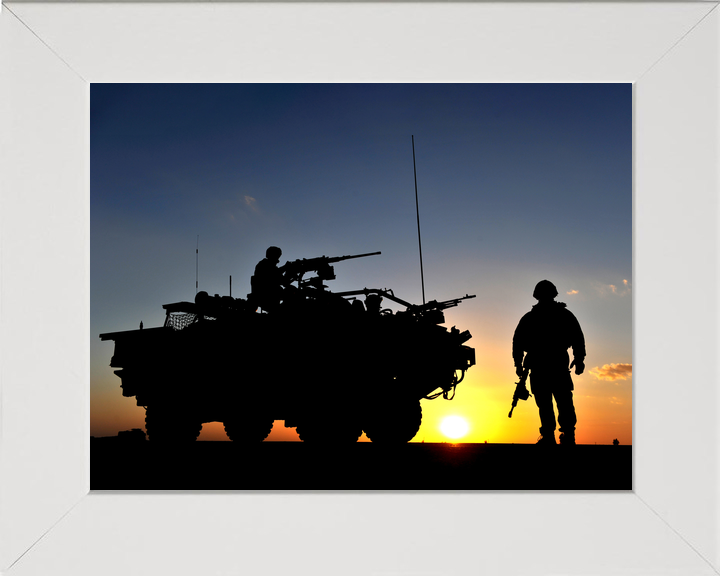 British Army Household Cavalry Jackal Silhouette 2011