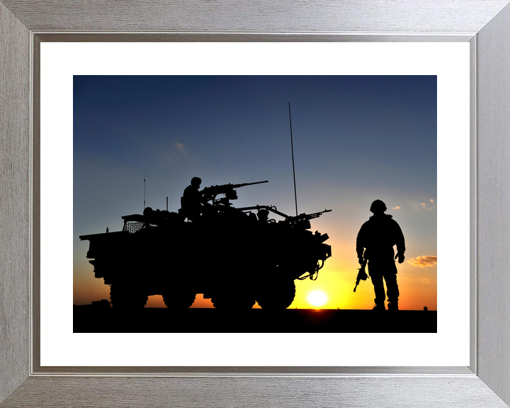 British Army Household Cavalry Jackal Silhouette 2011
