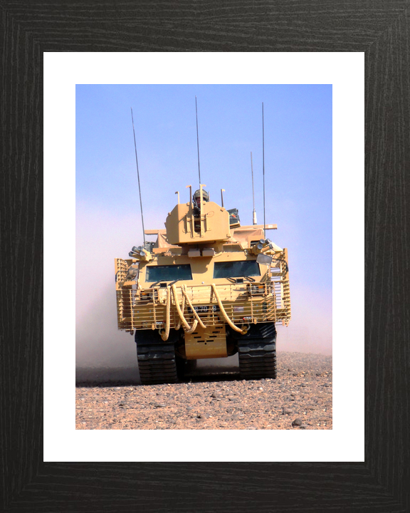 British Army 2 RTR Warthog Head-On June 2010