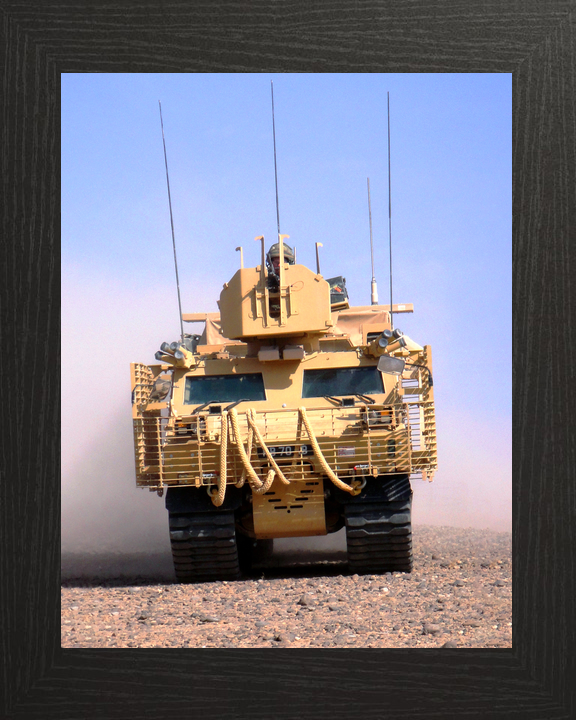 British Army 2 RTR Warthog Head-On June 2010