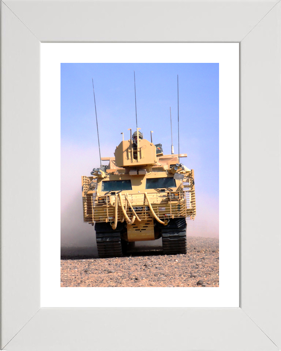 British Army 2 RTR Warthog Head-On June 2010