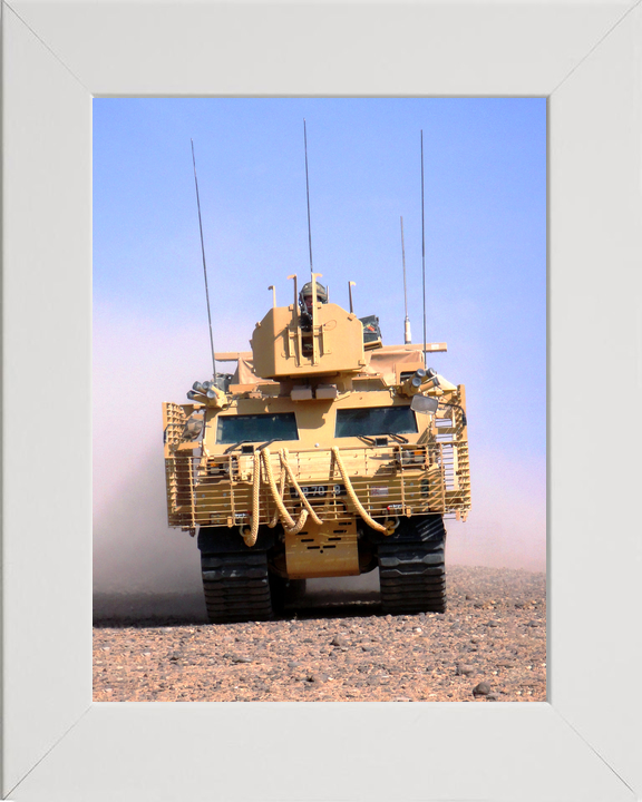 British Army 2 RTR Warthog Head-On June 2010