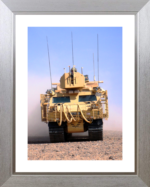British Army 2 RTR Warthog Head-On June 2010