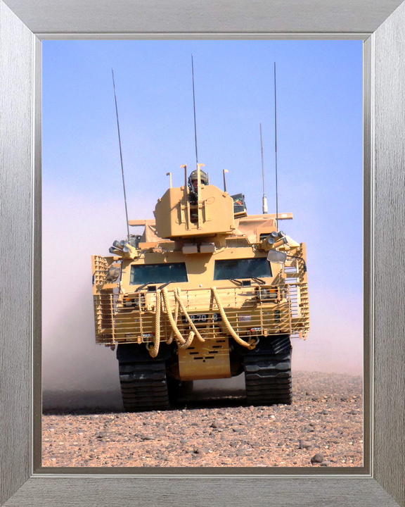 British Army 2 RTR Warthog Head-On June 2010