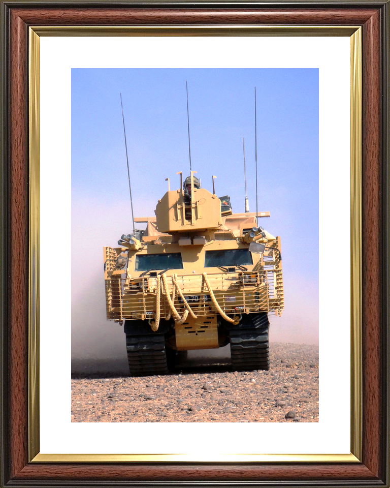 British Army 2 RTR Warthog Head-On June 2010