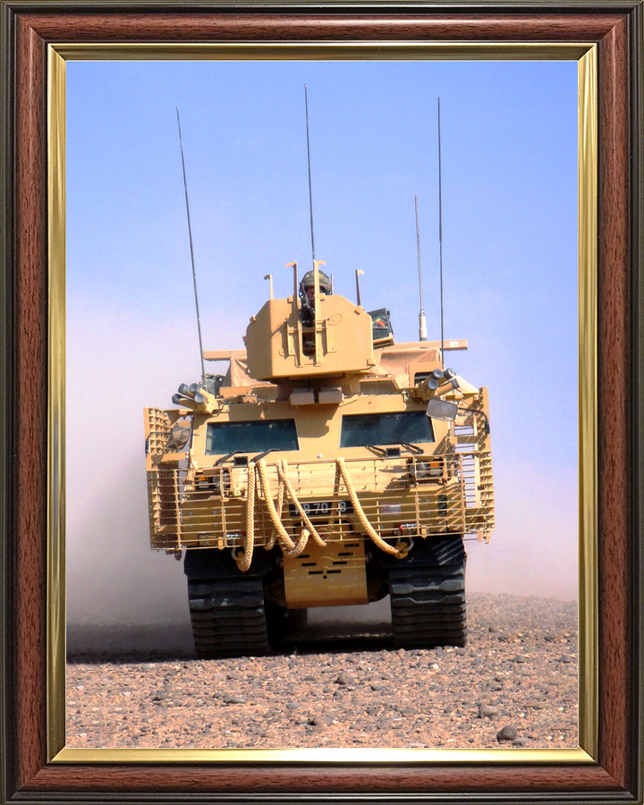 British Army 2 RTR Warthog Head-On June 2010