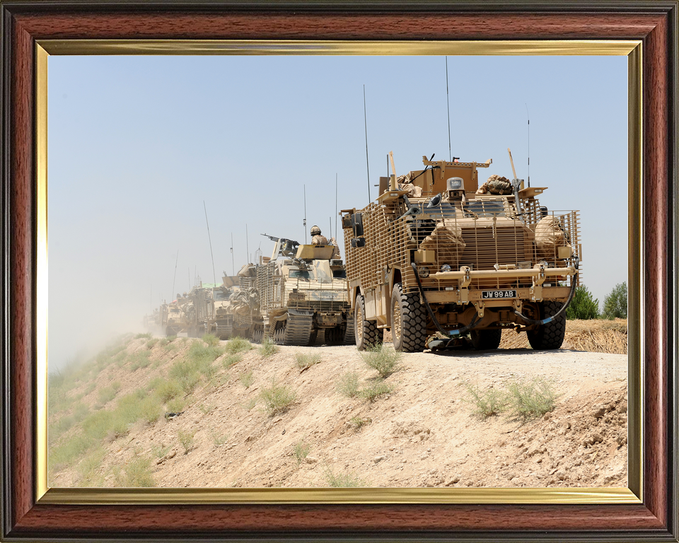 British Army 1 Welsh Guards Ridgback Panther’s Claw 2009