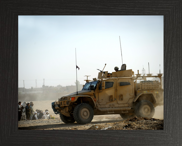 British Army Scots Guards Husky Patrol Lashkar Gah October 2010