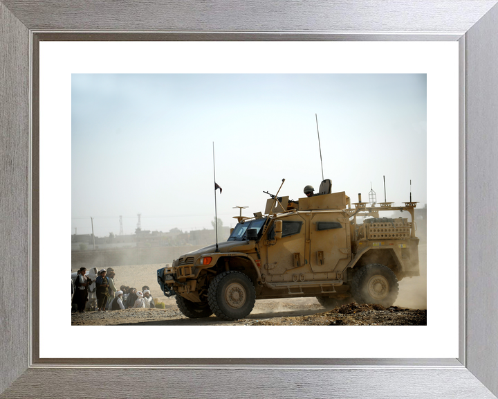 British Army Scots Guards Husky Patrol Lashkar Gah October 2010