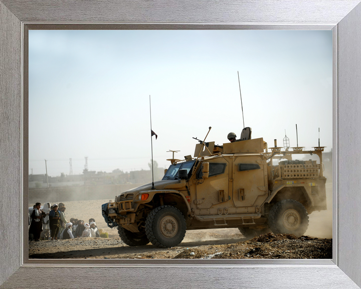 British Army Scots Guards Husky Patrol Lashkar Gah October 2010