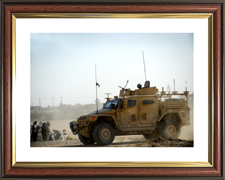 British Army Scots Guards Husky Patrol Lashkar Gah October 2010