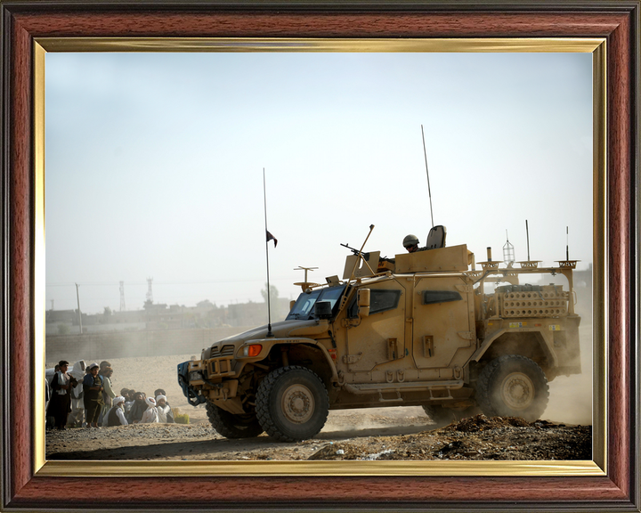 British Army Scots Guards Husky Patrol Lashkar Gah October 2010