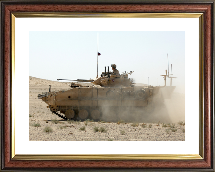British Army Scots Guards Warrior Helmand September 2007