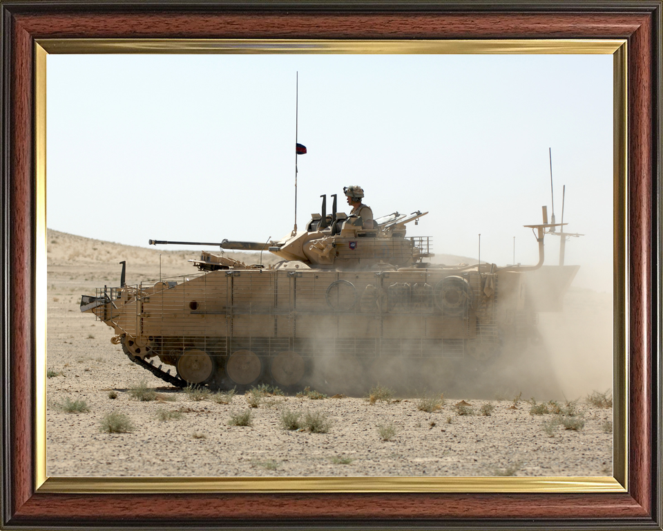 British Army Scots Guards Warrior Helmand September 2007