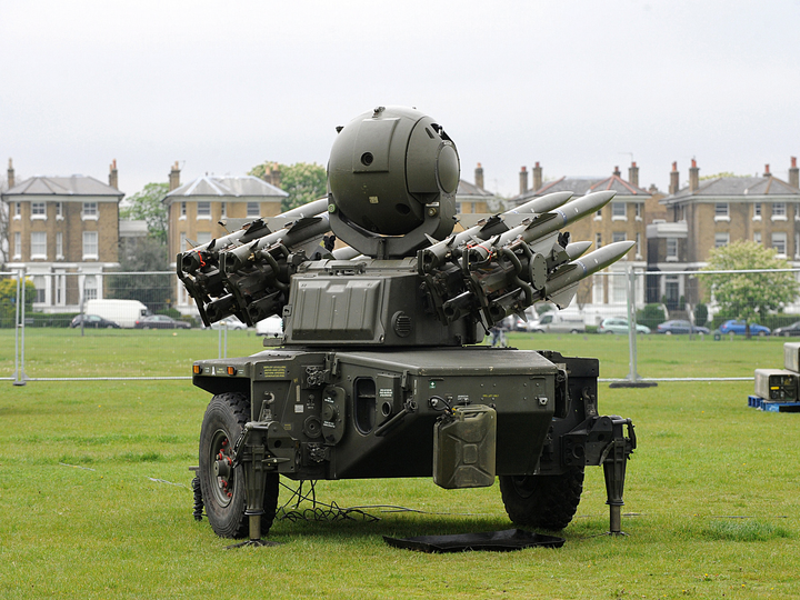 British Army Royal Artillery Rapier Blackheath May 2012