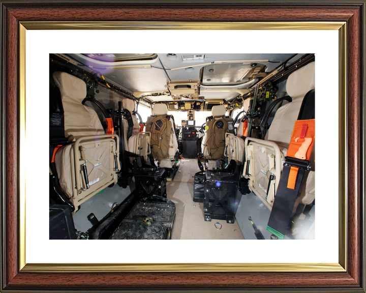 British Army Foxhound Interior Camp Bastion June 2012