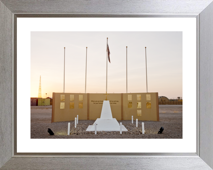 Camp Bastion Memorial Wall Afghanistan August 2014