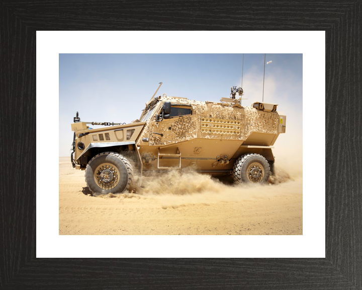British Army Foxhound Desert Trials Camp Bastion June 2012