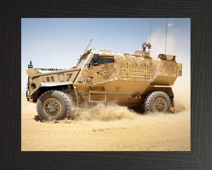 British Army Foxhound Desert Trials Camp Bastion June 2012