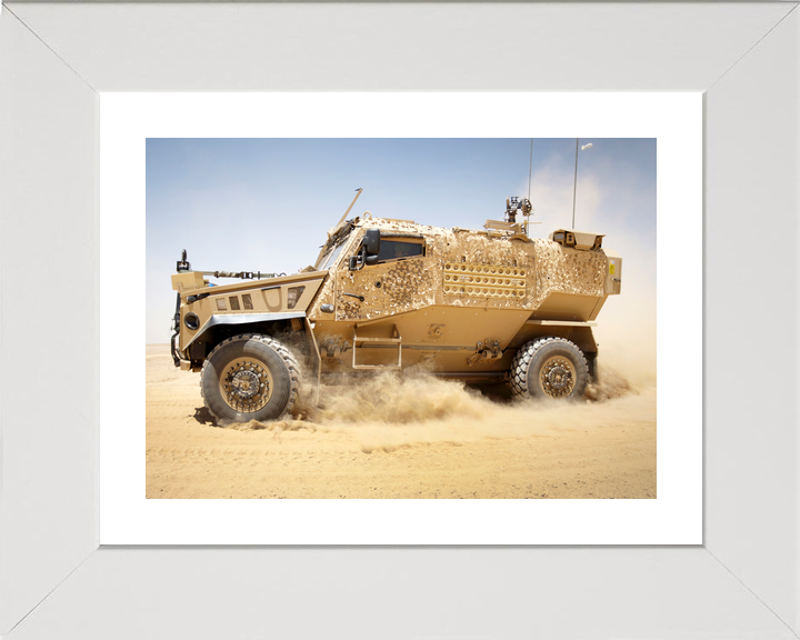 British Army Foxhound Desert Trials Camp Bastion June 2012