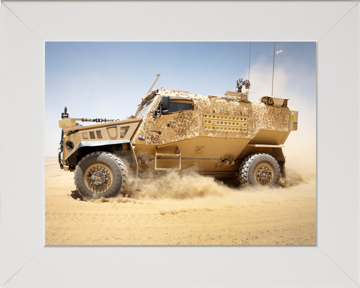 British Army Foxhound Desert Trials Camp Bastion June 2012