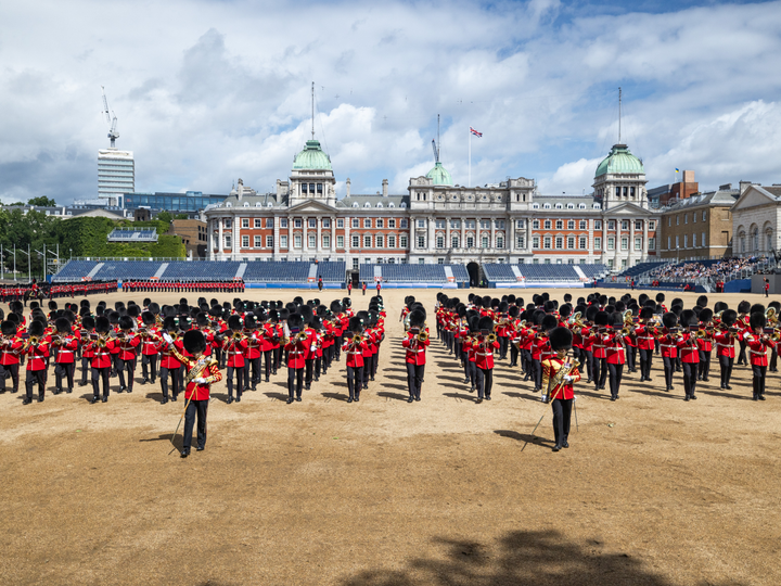 British Army Household Division Trooping the Colour Rehearsal Photo Print Wall Art Military Decor Posters, Prints, & Visual Artwork Hampshire Prints 6 x 4 No Frame No