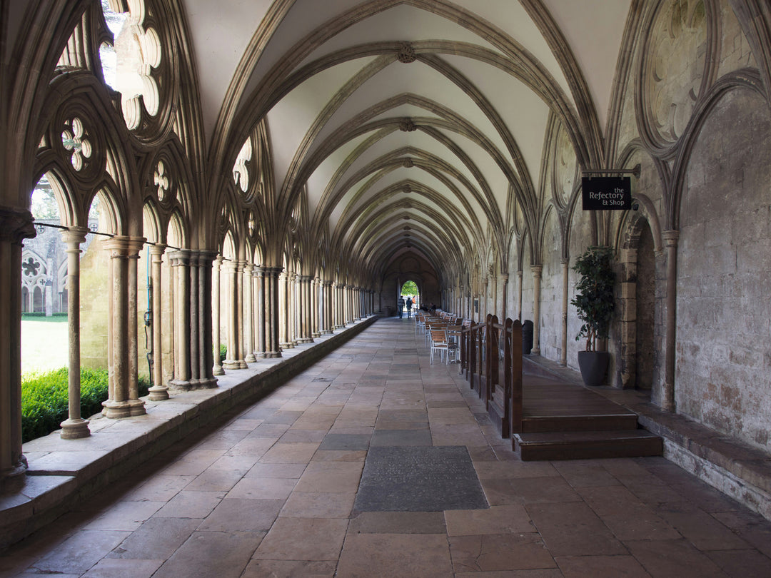 Salisbury cathedral arches in wiltshire Photo Print - Canvas - Framed Photo Print - Hampshire Prints