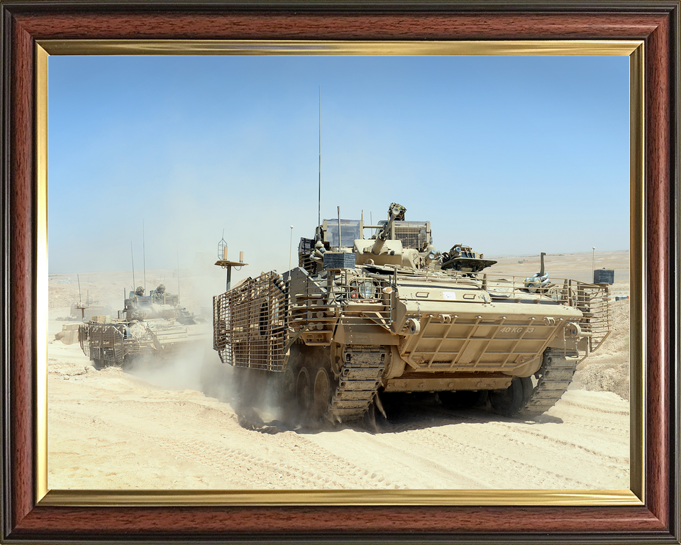 British Army 2 SCOTS Warriors Helmand September 2013