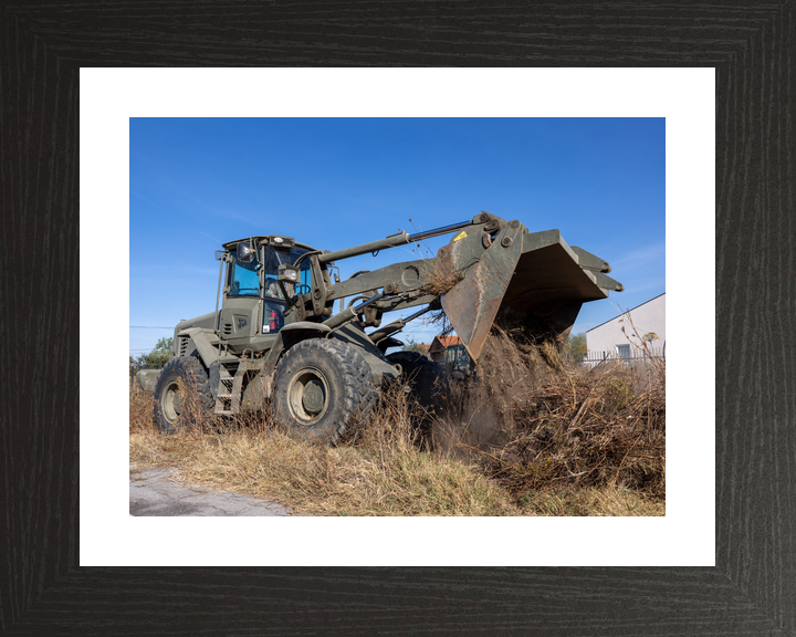 British Army 32 Engineer Regiment Tractor Kosovo October 2023