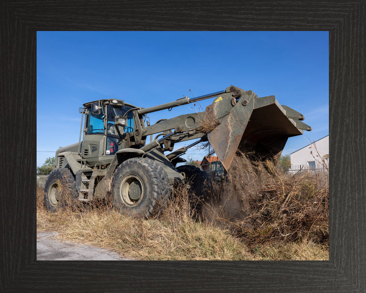 British Army 32 Engineer Regiment Tractor Kosovo October 2023