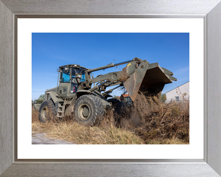British Army 32 Engineer Regiment Tractor Kosovo October 2023
