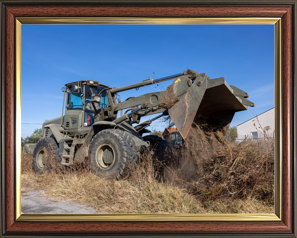 British Army 32 Engineer Regiment Tractor Kosovo October 2023