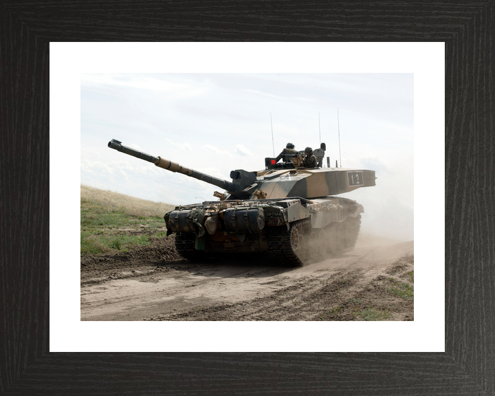 British Army Royal Dragoon Guards Challenger 2 BATUS June 2004