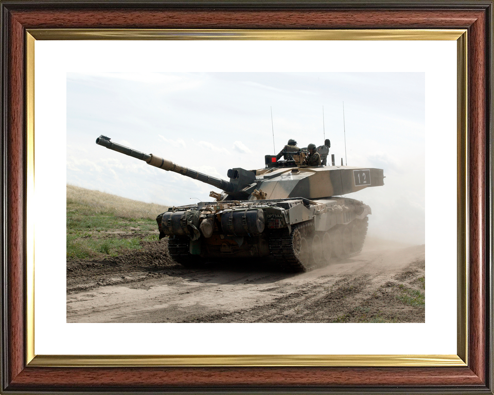 British Army Royal Dragoon Guards Challenger 2 BATUS June 2004