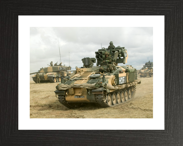 British Army 12 Regiment RA Stormer HVM BATUS May 2005