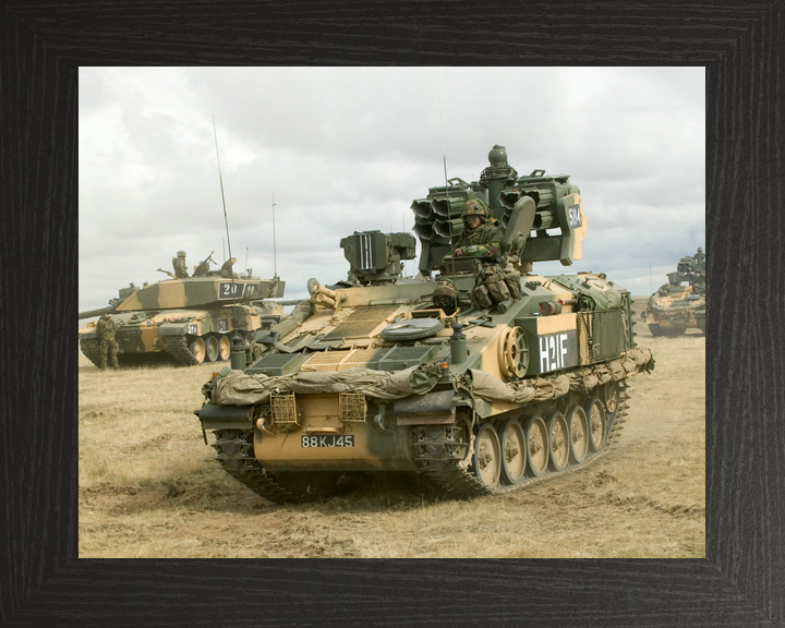 British Army 12 Regiment RA Stormer HVM BATUS May 2005